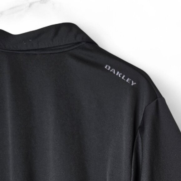 Oakley Polo Men's Embroidered Logo Doubled Sleeve Performance Active Golf Wear L - Picture 4 of 6